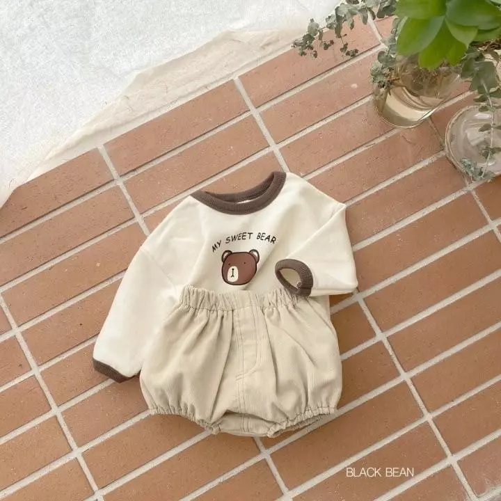 Black Bean - Korean Baby Fashion - #babyootd - Bebe Corduroy Bloomer - 7
