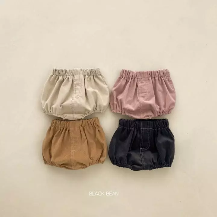 Black Bean - Korean Baby Fashion - #babyoutfit - Bebe Corduroy Bloomer - 9