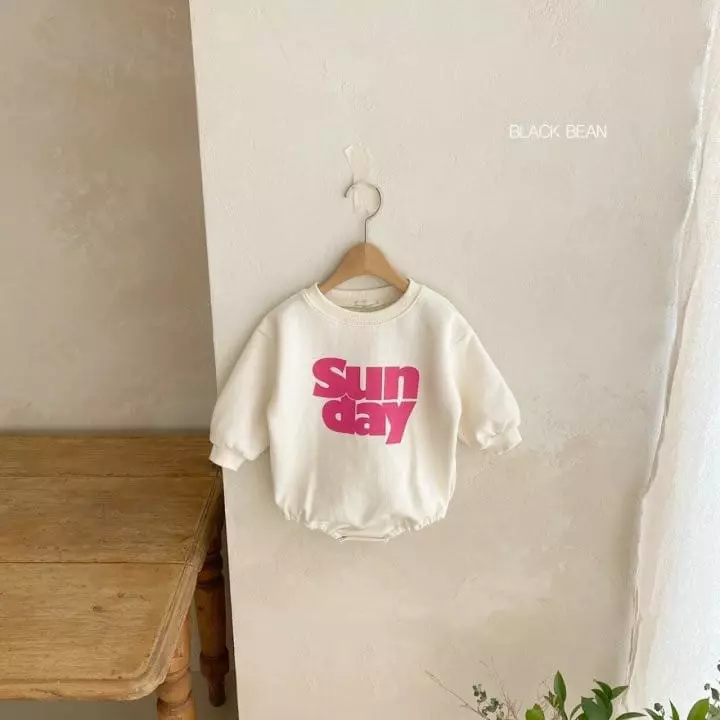 Black Bean - Korean Baby Fashion - #onlinebabyboutique - Bebe Sunday Bodysuit - 8