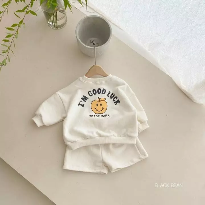 Black Bean - Korean Baby Fashion - #onlinebabyboutique - Bebe Apple Top Bottom Set - 5