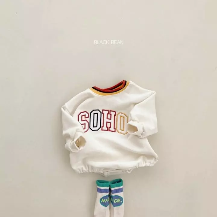 Black Bean - Korean Baby Fashion - #onlinebabyboutique - Bebe Soho Bodysuit - 2