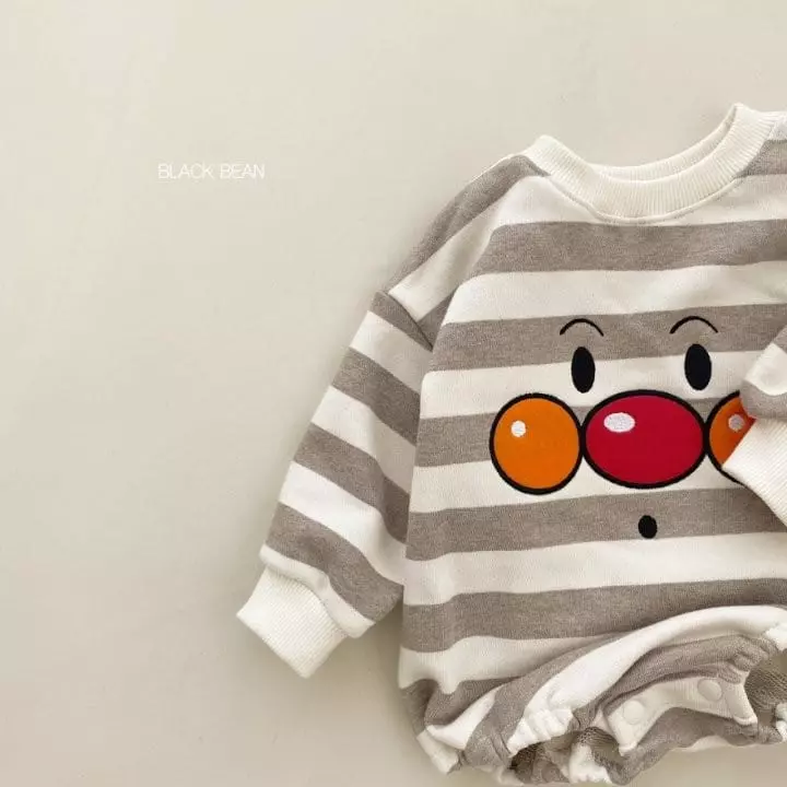 Black Bean - Korean Baby Fashion - #onlinebabyshop - Bebe Jjin Bbang Bodysuit - 8