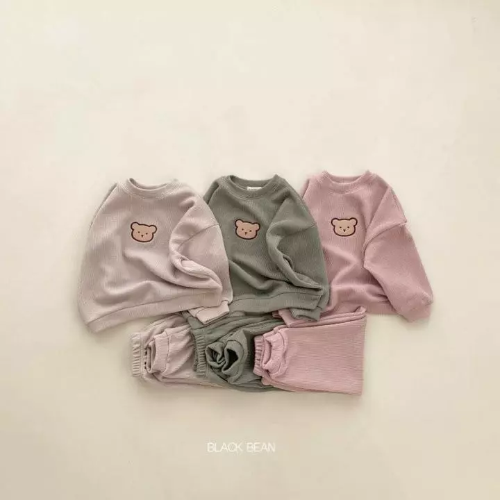 Black Bean - Korean Children Fashion - #Kfashion4kids - Bomi Top Bottom Set