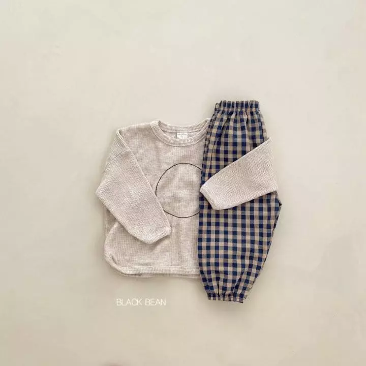 Black Bean - Korean Children Fashion - #Kfashion4kids - One Piping Tee - 2