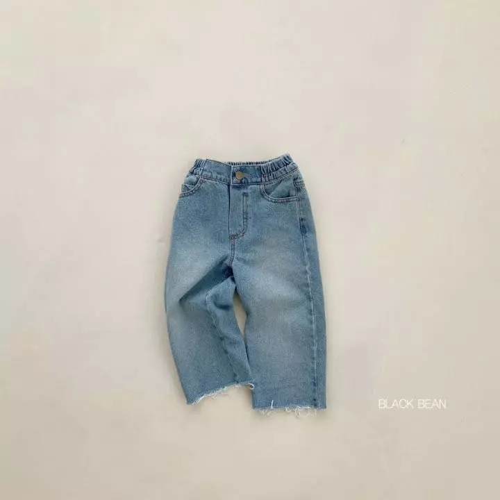 Black Bean - Korean Children Fashion - #Kfashion4kids - 204 Brush Jeans - 8