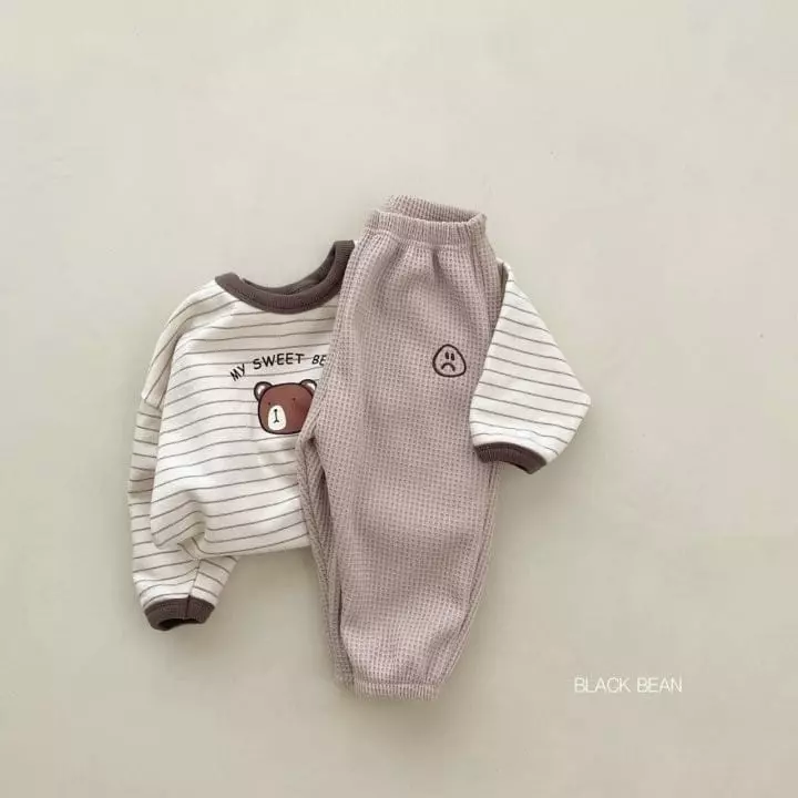 Black Bean - Korean Children Fashion - #Kfashion4kids - Croiffle Pants - 3