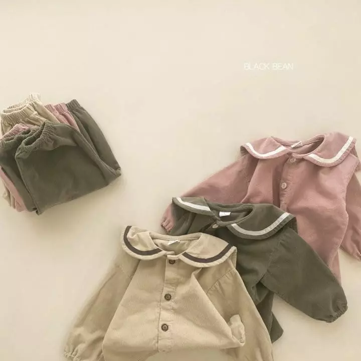 Black Bean - Korean Children Fashion - #childofig - Heaveb Top Bottom Set - 5