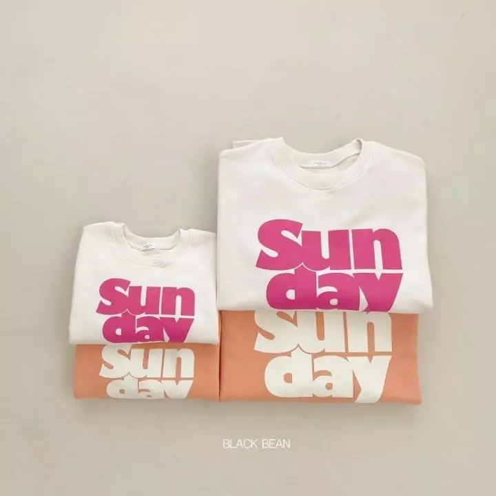 Black Bean - Korean Children Fashion - #childofig - Sunday Sweatshirt