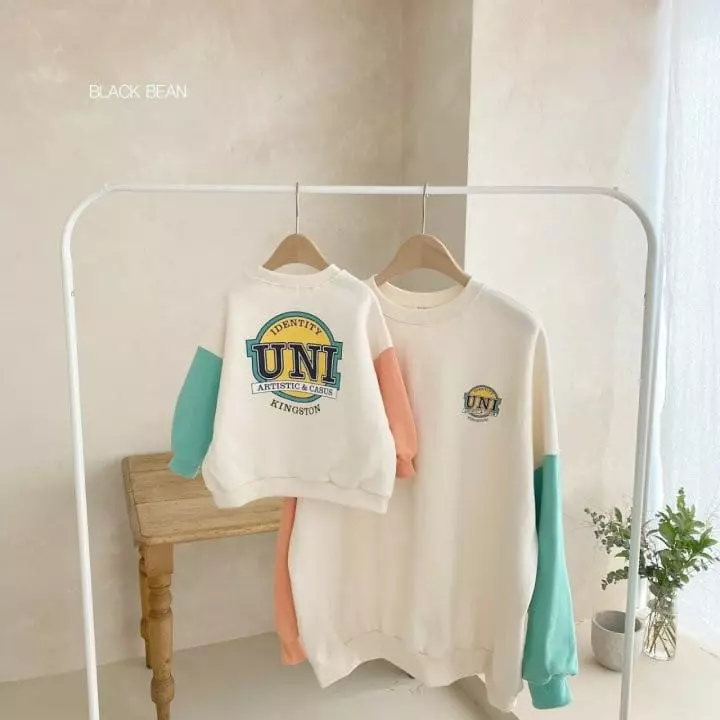 Black Bean - Korean Children Fashion - #childofig - Uni Sweatshirt