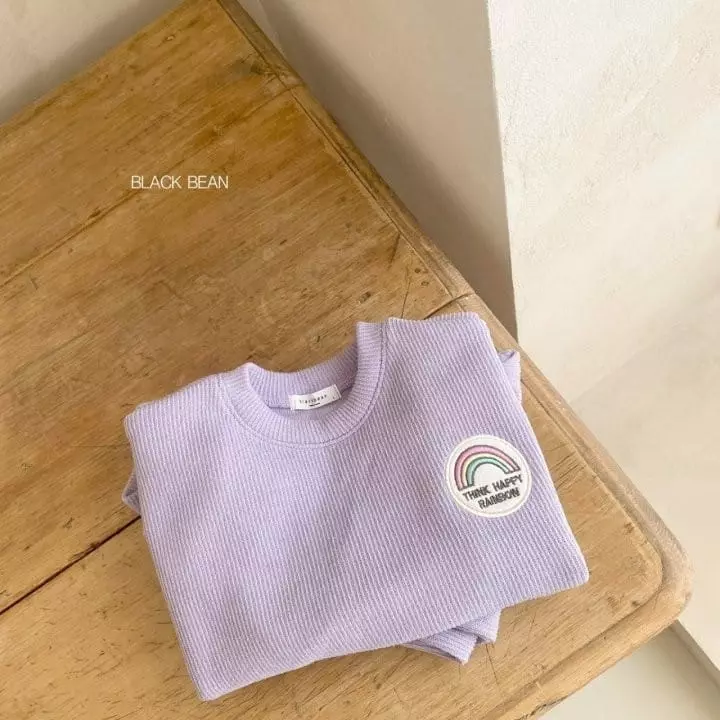 Black Bean - Korean Children Fashion - #childrensboutique - Rainbow Top Bottom Set - 9