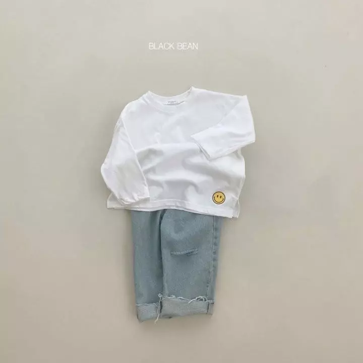 Black Bean - Korean Children Fashion - #childofig - Laer Tee - 4