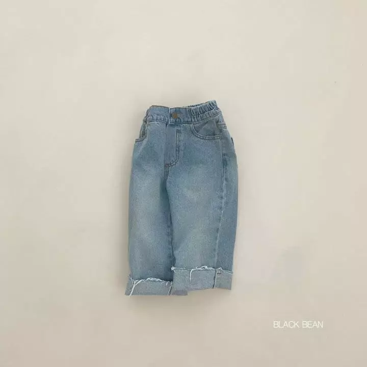 Black Bean - Korean Children Fashion - #childrensboutique - 204 Brush Jeans