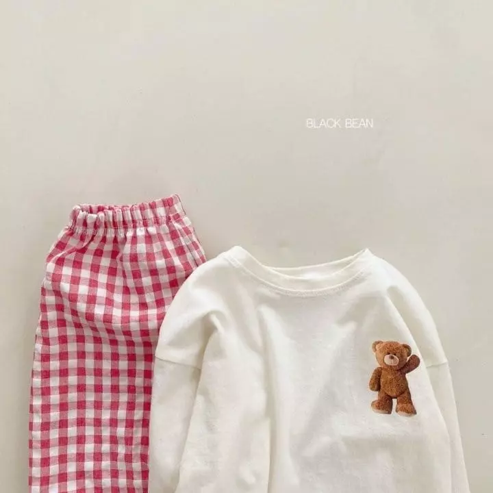 Black Bean - Korean Children Fashion - #designkidswear - Benny Top Bottom Set - 9