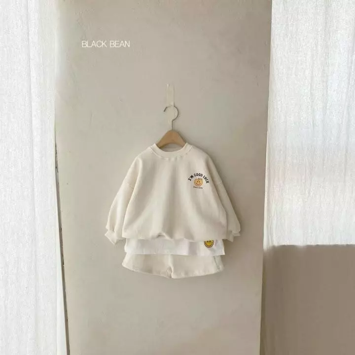 Black Bean - Korean Children Fashion - #designkidswear - Apple Top Bottom Set - 7