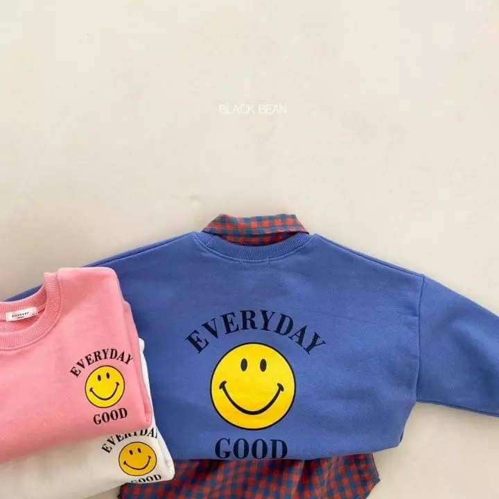 Black Bean - Korean Children Fashion - #designkidswear - Good Day Sweatshirt - 6