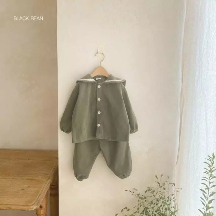 Black Bean - Korean Children Fashion - #designkidswear - Heaveb Top Bottom Set - 8