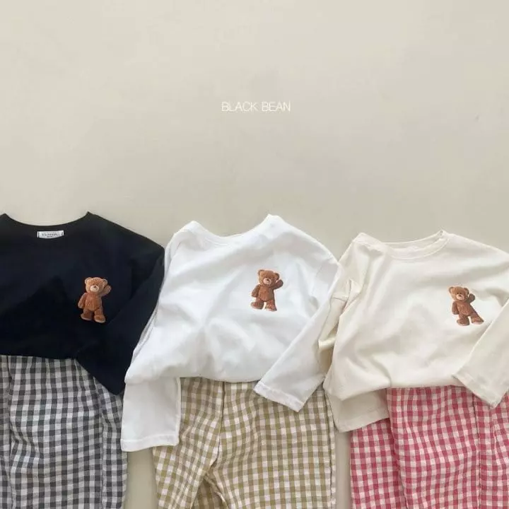 Black Bean - Korean Children Fashion - #discoveringself - Benny Top Bottom Set - 10