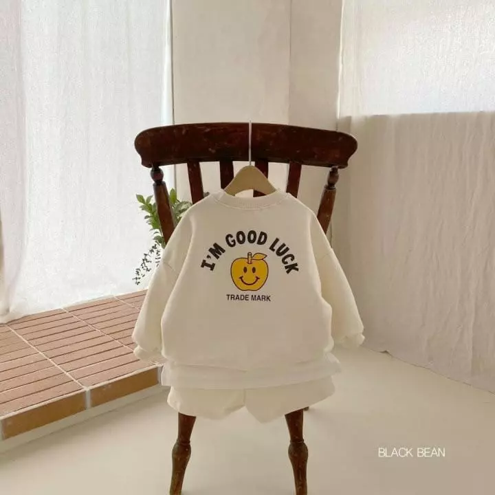 Black Bean - Korean Children Fashion - #discoveringself - Apple Top Bottom Set - 8