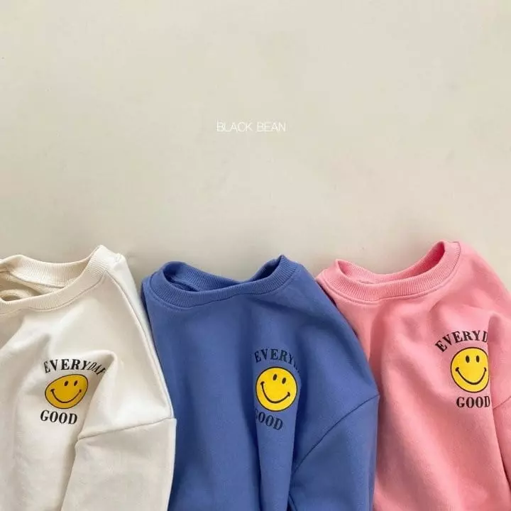 Black Bean - Korean Children Fashion - #discoveringself - Good Day Sweatshirt - 7