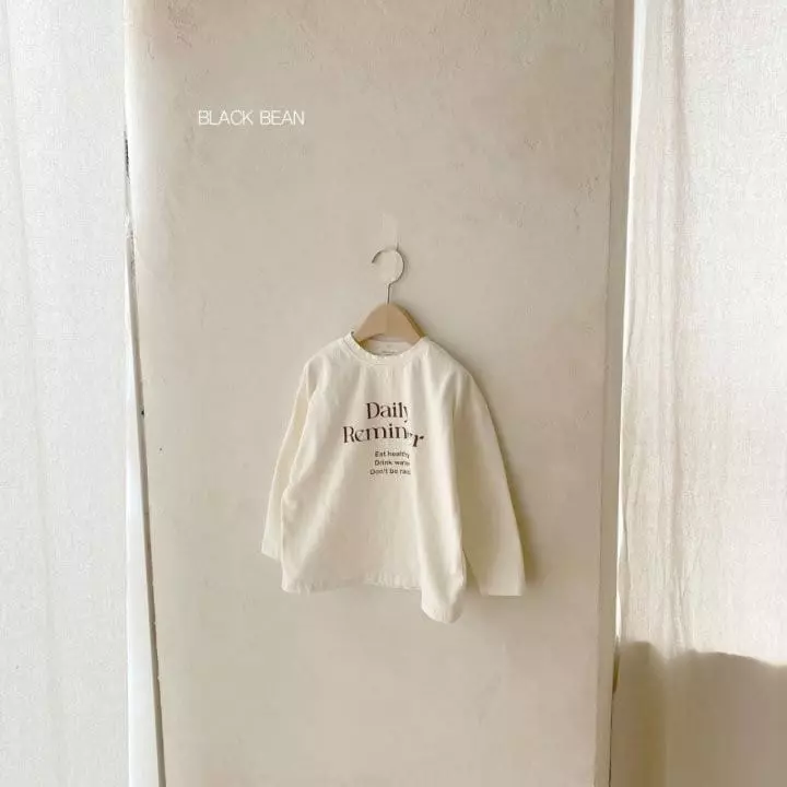 Black Bean - Korean Children Fashion - #discoveringself - Morden Tee - 5