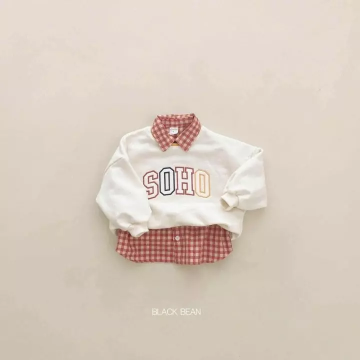 Black Bean - Korean Children Fashion - #discoveringself - Soho Sweatshirt - 2