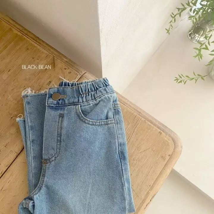 Black Bean - Korean Children Fashion - #discoveringself - 204 Brush Jeans - 3