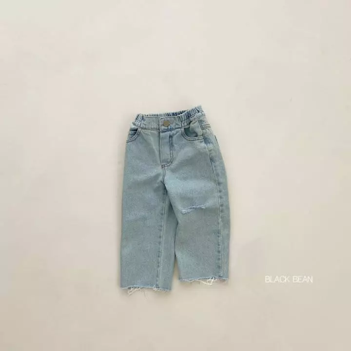 Black Bean - Korean Children Fashion - #discoveringself - 203 Vintage Jeans - 2