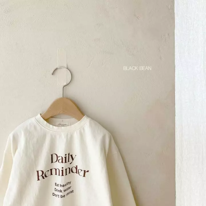 Black Bean - Korean Children Fashion - #fashionkids - Morden Tee - 6