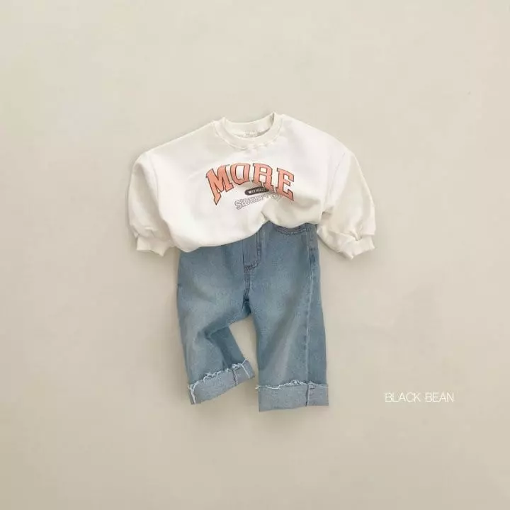 Black Bean - Korean Children Fashion - #discoveringself - 204 Brush Jeans - 4