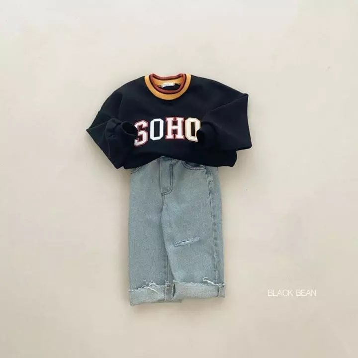 Black Bean - Korean Children Fashion - #fashionkids - 203 Vintage Jeans - 3