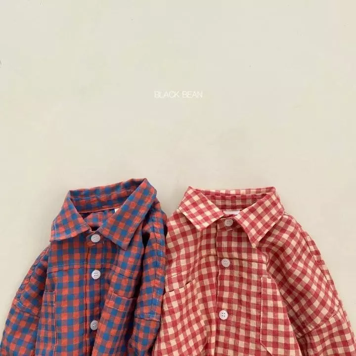 Black Bean - Korean Children Fashion - #kidsshorts - Barnie Shirt - 2