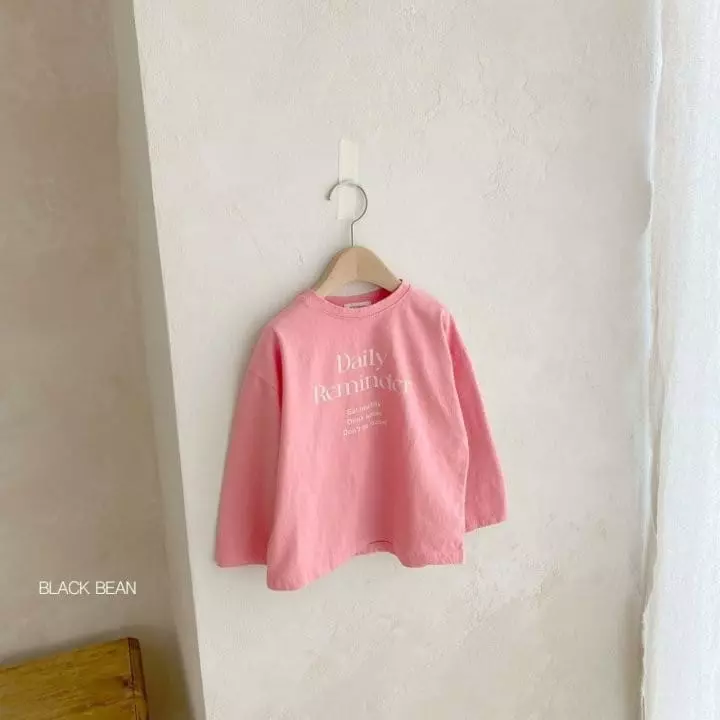 Black Bean - Korean Children Fashion - #kidsshorts - Morden Tee - 7