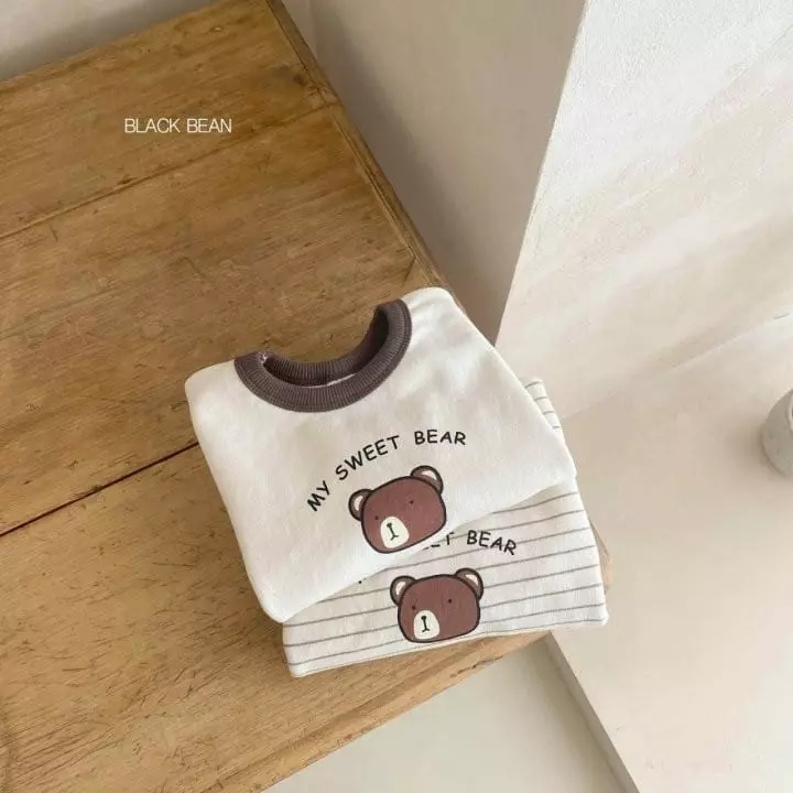 Black Bean - Korean Children Fashion - #kidsshorts - Sweet Sweatshirt - 2