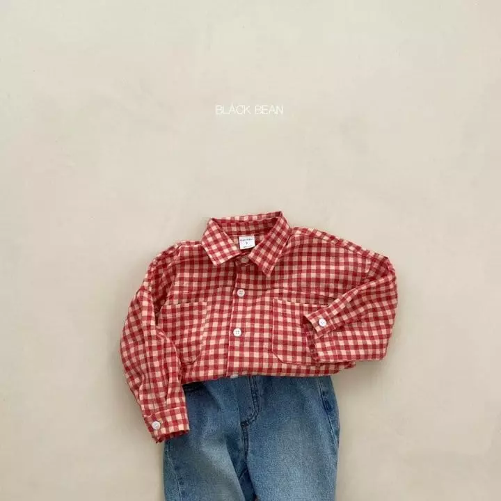 Black Bean - Korean Children Fashion - #kidsstore - Barnie Shirt - 3