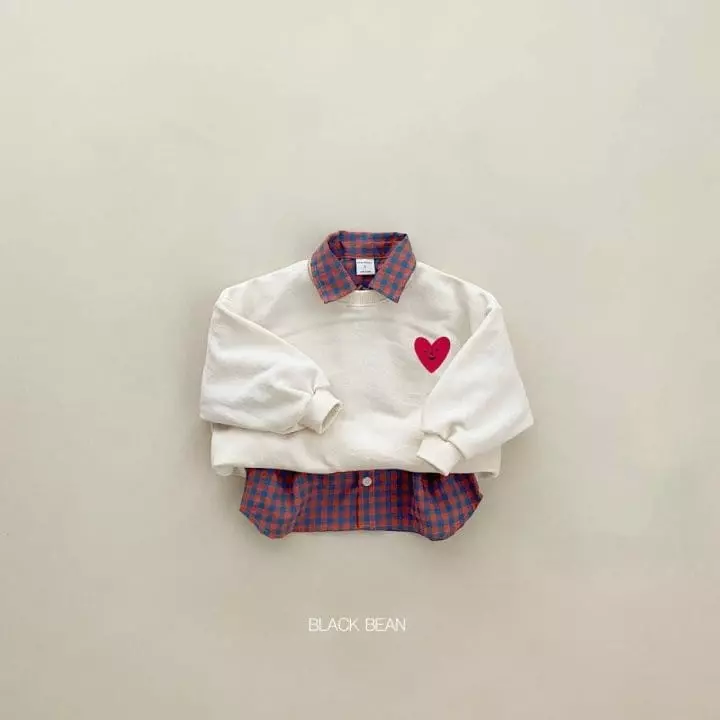 Black Bean - Korean Children Fashion - #kidsshorts - Cupido Sweatshirt - 4