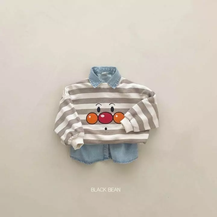 Black Bean - Korean Children Fashion - #kidsstore - Jjunbbang Sweatsirt - 2