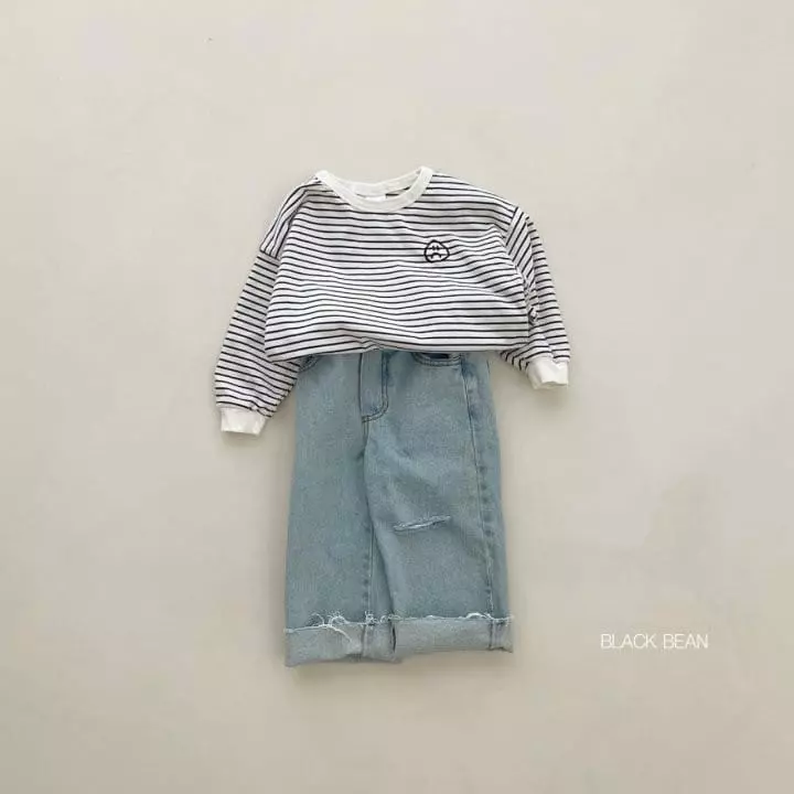 Black Bean - Korean Children Fashion - #kidsstore - 203 Vintage Jeans - 5
