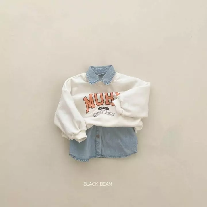 Black Bean - Korean Children Fashion - #kidzfashiontrend - 604 Denim Shirt - 5