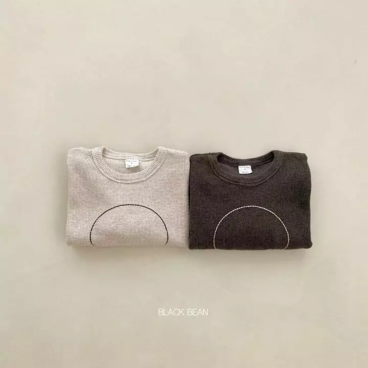 Black Bean - Korean Children Fashion - #kidzfashiontrend - One Piping Tee