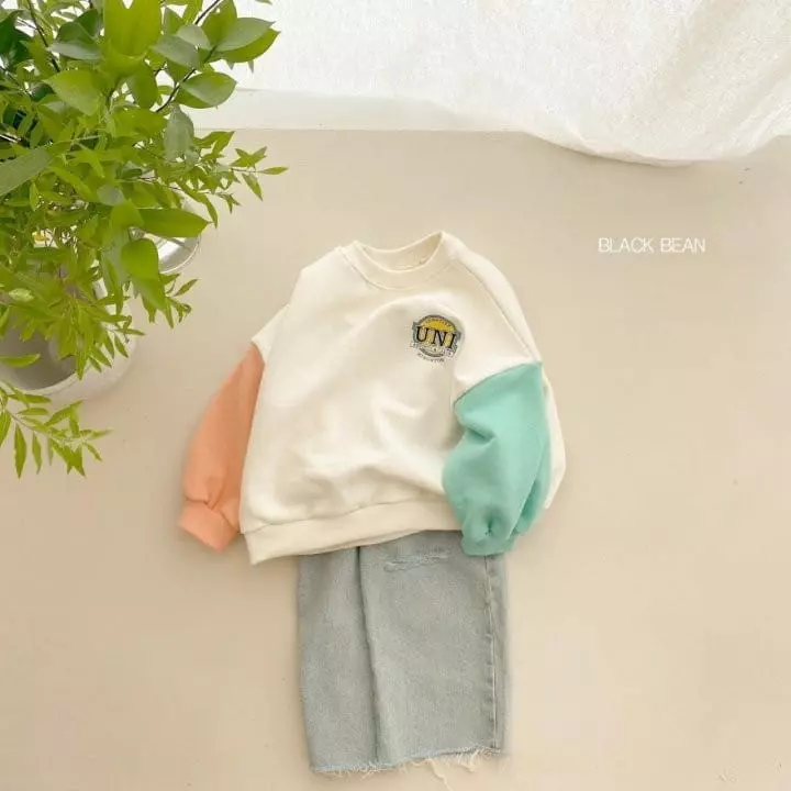 Black Bean - Korean Children Fashion - #kidzfashiontrend - Uni Sweatshirt - 8