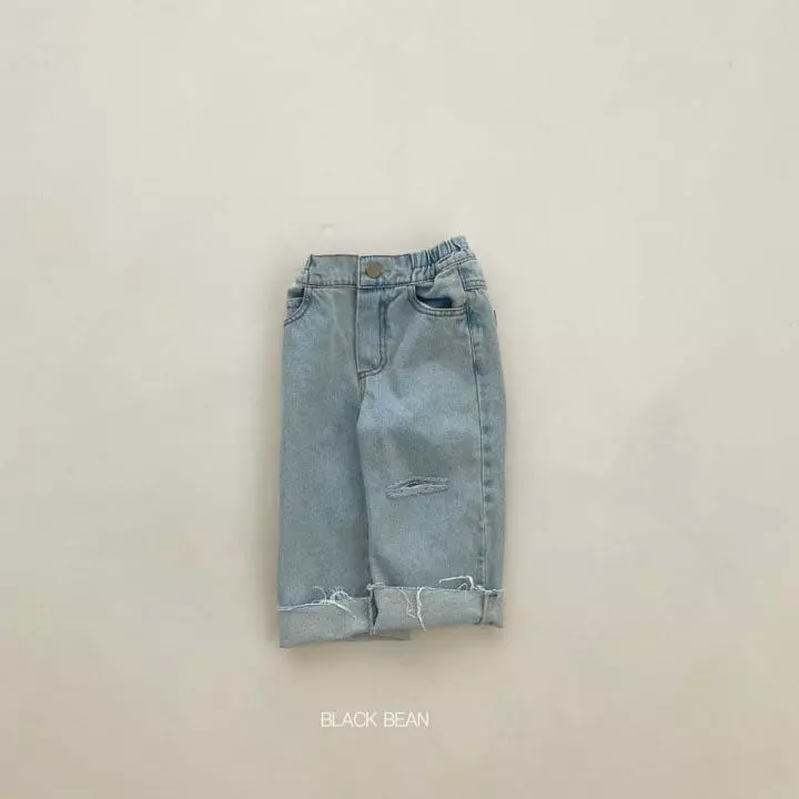 Black Bean - Korean Children Fashion - #kidzfashiontrend - 203 Vintage Jeans - 6
