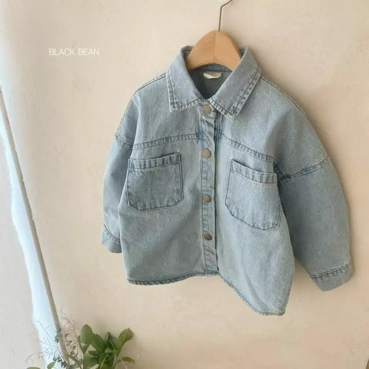 Black Bean - Korean Children Fashion - #littlefashionista - 604 Denim Shirt - 7