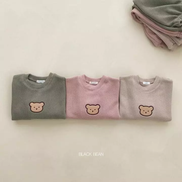 Black Bean - Korean Children Fashion - #littlefashionista - Bomi Top Bottom Set - 2