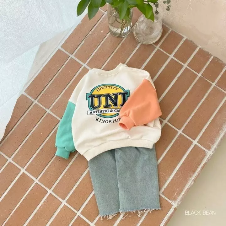 Black Bean - Korean Children Fashion - #littlefashionista - Uni Sweatshirt - 10