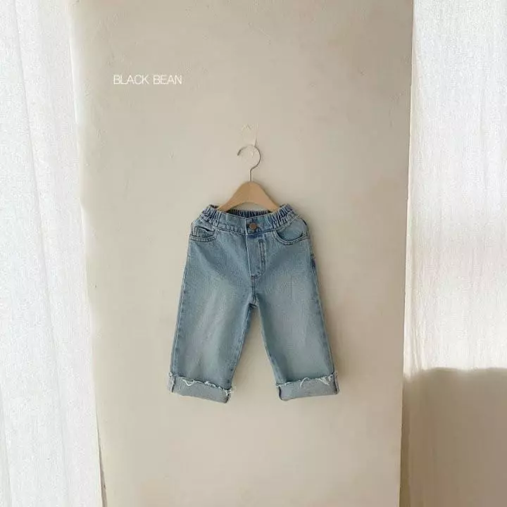 Black Bean - Korean Children Fashion - #littlefashionista - 204 Brush Jeans - 9
