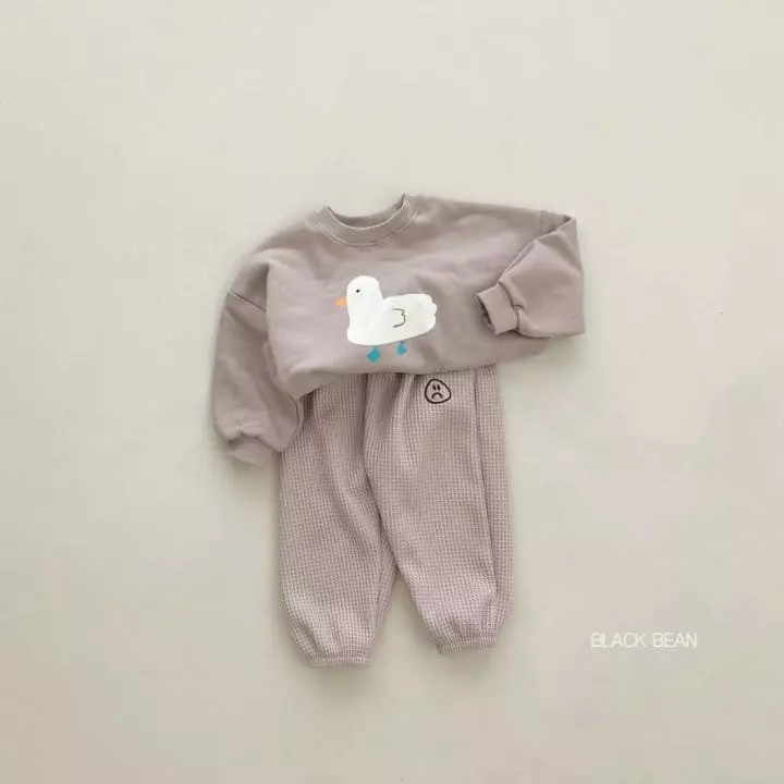 Black Bean - Korean Children Fashion - #Kfashion4kids - Croiffle Pants - 4
