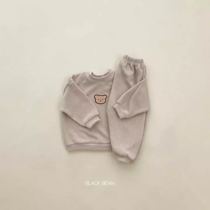 Black Bean - Korean Children Fashion - #magicofchildhood - Bomi Top Bottom Set - 3