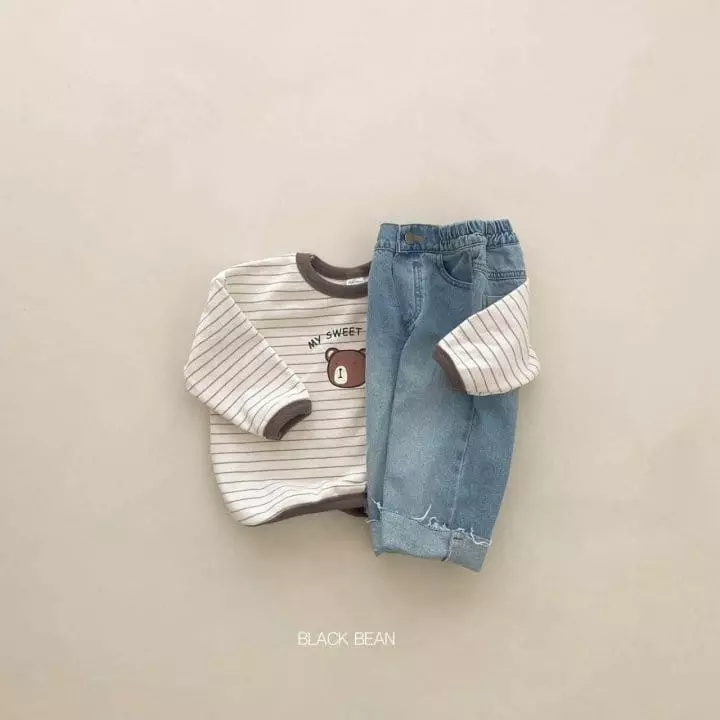 Black Bean - Korean Children Fashion - #magicofchildhood - Sweet Sweatshirt - 7