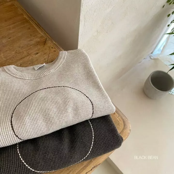 Black Bean - Korean Children Fashion - #littlefashionista - One Piping Tee - 4