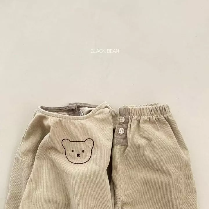 Black Bean - Korean Children Fashion - #magicofchildhood - Coou Top Bottom Set - 3